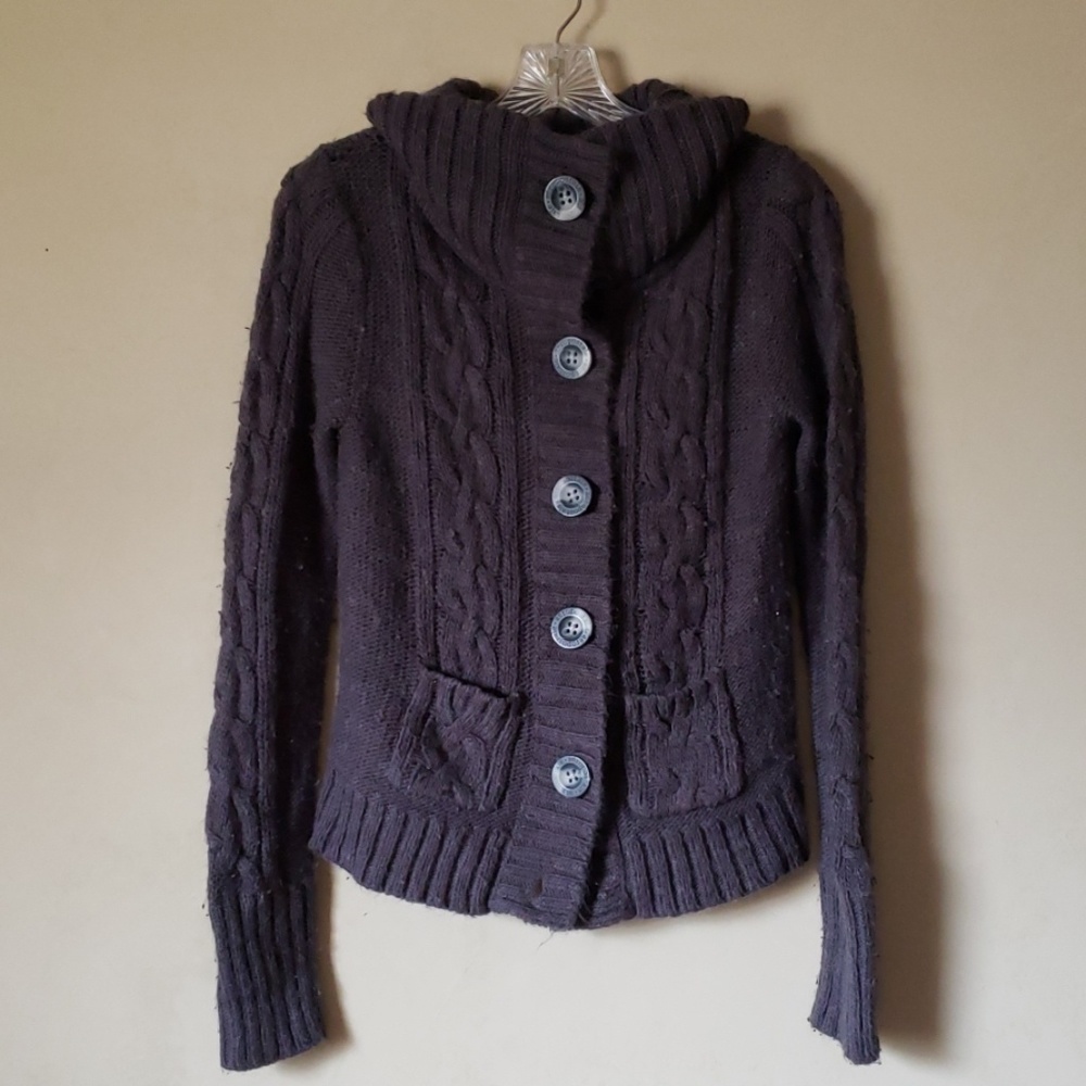 Chunky grey sweater